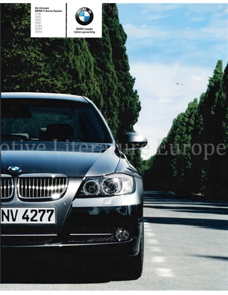 2005 BMW 3 SERIES SALOON BROCHURE DUTCH