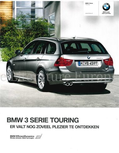 2010 BMW 3ER TOURING PROSPEKT NIEDERLÄNDISCH