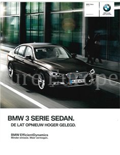2013 BMW 3 SERIES SALOON BROCHURE DUTCH