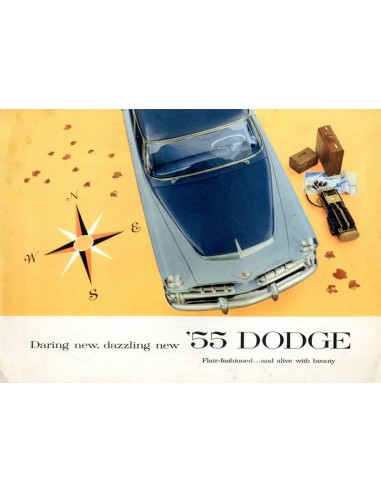 1955 DODGE PROGRAMMA BROCHURE ENGELS USA