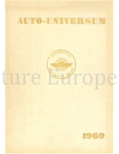 1969 AUTO UNIVERSUM YEARBOOK ENGLISH