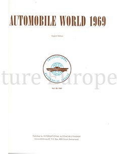 1969 AUTO UNIVERSUM YEARBOOK ENGLISH 2