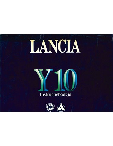 1986 LANCIA Y10 OWNERS MANUAL DUTCH