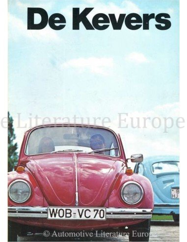 1969 VOLKSWAGEN BEETLE BROCHURE DUTCH