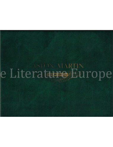 1987 ASTON MARTIN VANTAGE ZAGATO OWNERS MANUAL ENGLISH