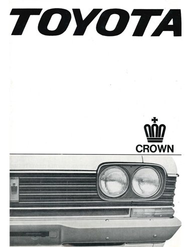 1968 TOYOTA CROWN PROSPEKT NIEDERLÄNDISCH