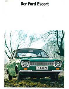 1969 FORD ESCORT PROSPEKT DEUTSCH