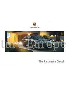 2016 PORSCHE PANAMERA DIESEL HARDBACK BROCHURE ENGLISH