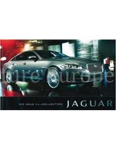 2010 JAGUAR XJ BROCHURE GERMAN