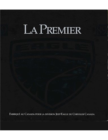 1989 EAGLE PREMIER PROSPEKT ENGLISCH KANADA