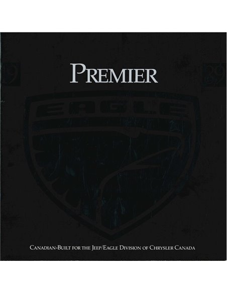 1989 EAGLE PREMIER PROSPEKT ENGLISCH KANADA