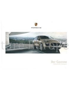 2016 PORSCHE CAYENNE HARDBACK BROCHURE GERMAN