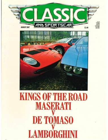 1987 CLASSIC AND SPORTSCAR MAGAZINE JULI ENGELS