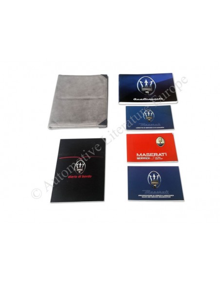 1997 MASERATI QUATTROPORTE IV INSTRUCTIEBOEKJE & BOORDMAP ITALIAANS