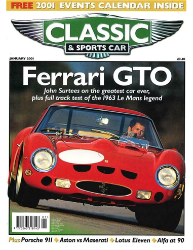 2001 CLASSIC AND SPORTSCAR MAGAZINE JANUARI ENGELS
