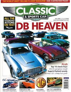 2005 CLASSIC AND SPORTSCAR MAGAZIN JULI ENGLISCH