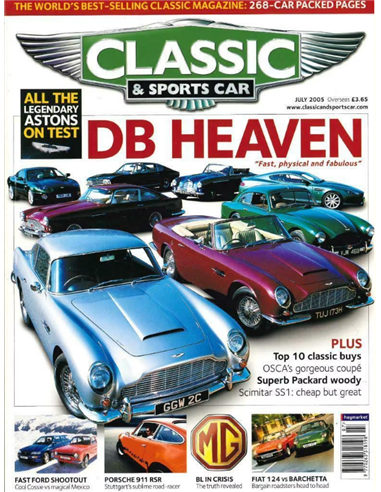 2005 CLASSIC AND SPORTSCAR MAGAZINE JULI ENGELS