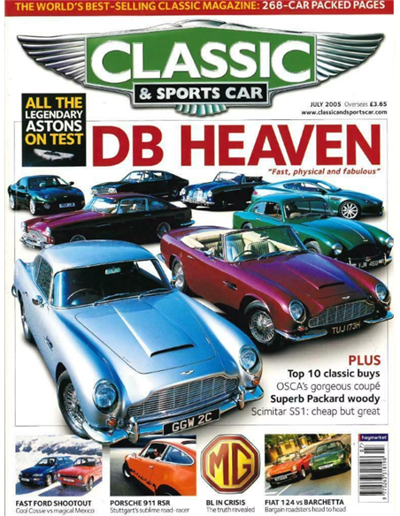 2005 CLASSIC AND SPORTSCAR MAGAZINE JULI ENGLISH
