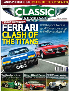 2011 CLASSIC AND SPORTSCAR MAGAZINE DECEMBER ENGLISH