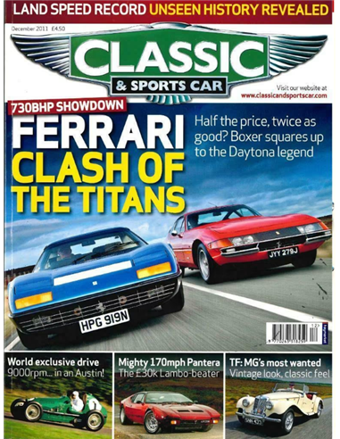 2011 CLASSIC AND SPORTSCAR MAGAZINE DECEMBER ENGLISH