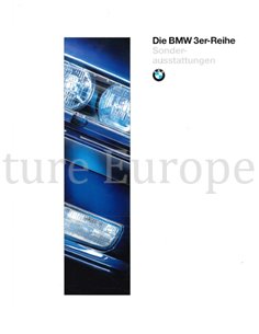 1994 BMW 3ER SONDERAUSSTATTUNGEN PROSPEKT DEUTSCH