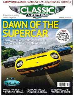 2018 CLASSiC AND SPORTSCAR MAGAZIN JANUAR ENGLISCH