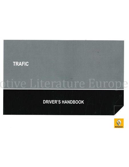 2014 RENAULT TRAFIC BETRIEBSANLEITUNG ENGLISCH