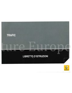 2014 RENAULT TRAFIC INSTRUCTIEBOEKJE ITALIAANS