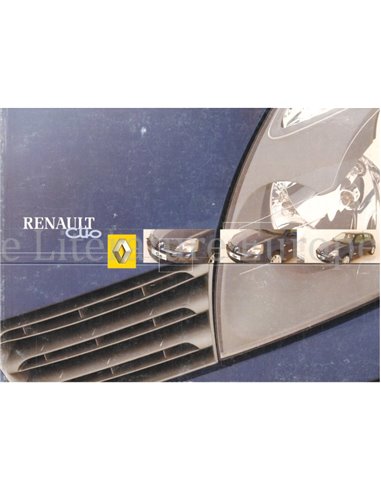 2004 RENAULT CLIO INSTRUCTIEBOEKJE DUITS