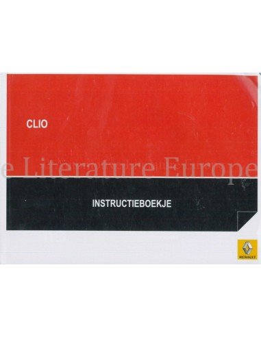 2015 RENAULT CLIO OWNERS MANUAL DUTCH