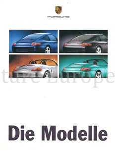 1999 PORSCHE PROGRAMMA BROCHURE DUITS