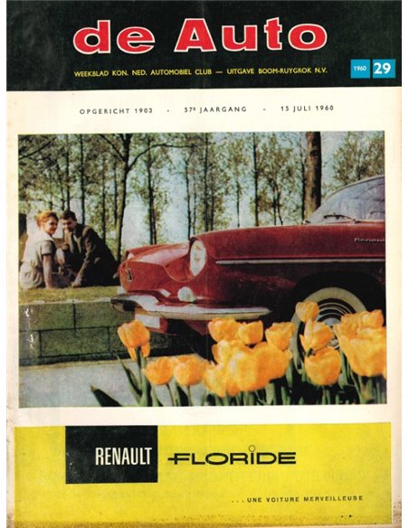 1960 DE AUTO MAGAZINE 29 DUTCH