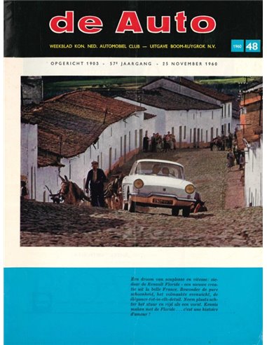1960 DE AUTO MAGAZINE 48 DUTCH