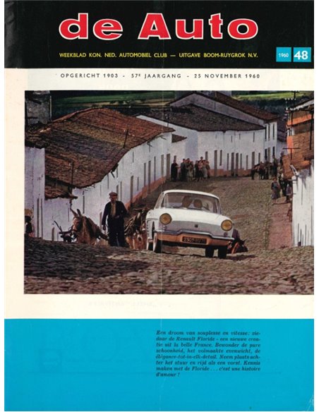 1960 DE AUTO MAGAZINE 48 NEDERLANDS