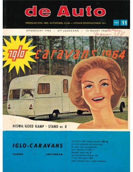 1961 DE AUTO MAGAZINE 11 DUTCH