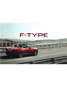 2013 JAGUAR F TYPE CONVERTIBLE BROCHURE DUTCH