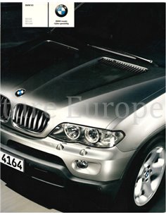 2003 BMW X5 PROSPEKT NIEDERLÄNDISCH