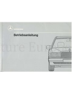 1988 MERCEDES BENZ 190 OWNERS MANUAL GERMAN