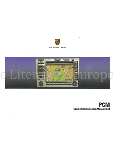 2005 PORSCHE PCM OWNERS MANUAL GERMAN