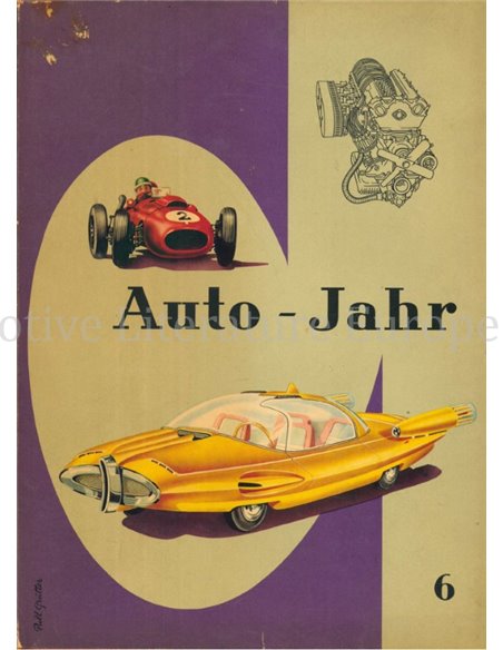 1958 - 1959 AUTO-JAHR YEARBOOK N° 06 GERMAN