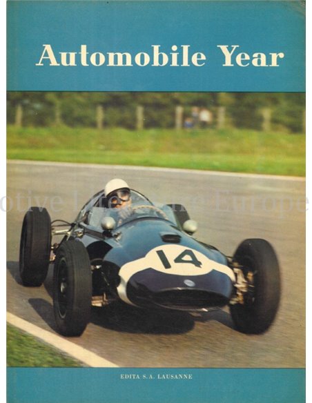 1959 - 1960 AUTOMOBILE YEAR JAARBOEK N° 07 ENGELS 