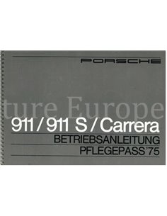 1975 PORSCHE 911 |  911 S | CARRERA INSTRUCTIEBOEKJE DUITS
