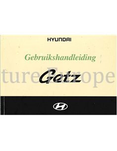 2004 HYUNDAI GETZ OWNERS MANUAL DUTCH