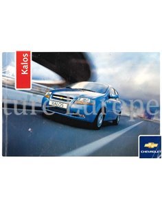 2005 CHEVROLET KALOS OWNERS MANUAL DUTCH