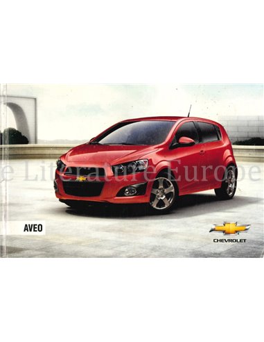 2011 CHEVROLET AVEO BETRIEBSANLEITUNG NIEDERLÄNDISCH