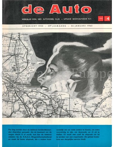 1962 DE AUTO MAGAZIN 04 NIEDERLÄNDISCH