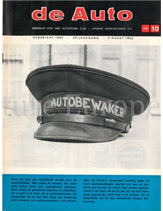 1962 DE AUTO MAGAZINE 10 DUTCH