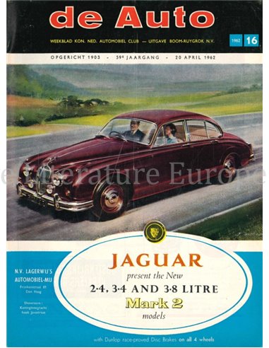 1962 DE AUTO MAGAZINE 16 DUTCH
