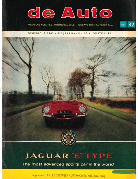 1962 DE AUTO MAGAZINE 32 DUTCH
