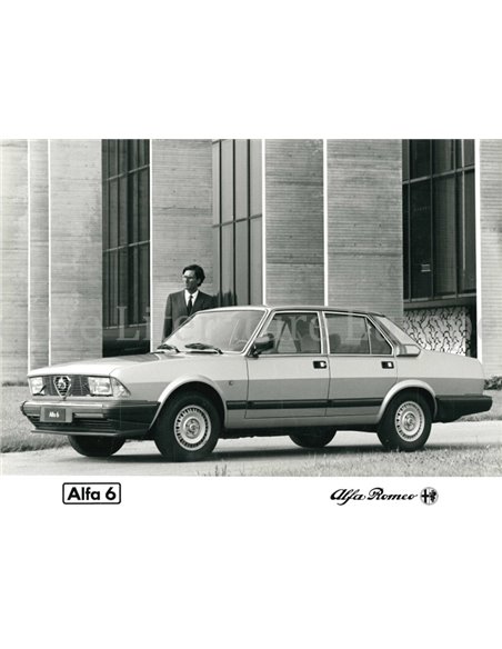 1983 ALFA ROMEO ALFA 6 PRESSEMAPPE NIEDERLÄNDISCH